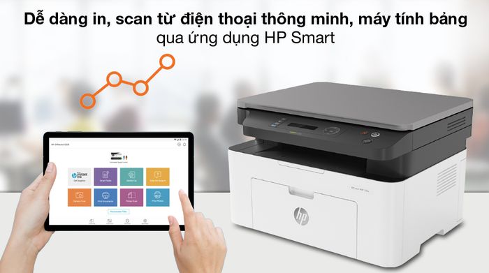 HP Smart - LaserJet MFP 135w WiFi (4ZB83A)