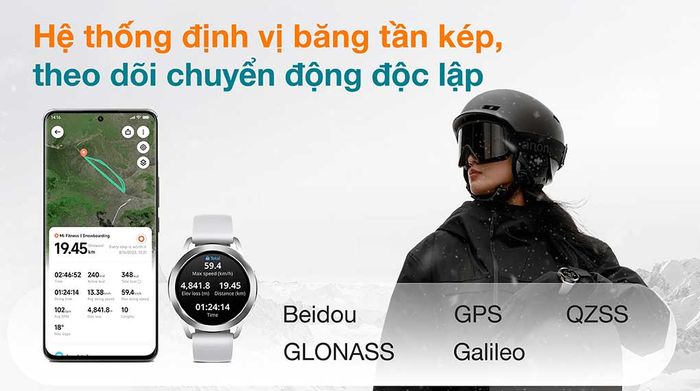 Xiaomi Watch S3 - Định vị