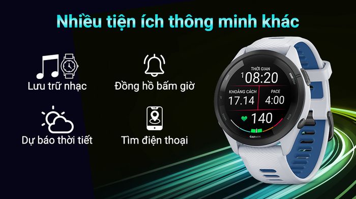 Garmin Forerunner 255 Music - Tiện ích khác