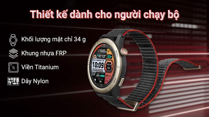 Đồng hồ thông minh Amazfit Cheetah Pro 47mm - Thiết kế