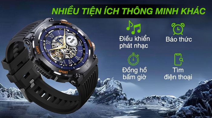 Đồng hồ thông minh BeFit Hunter2 - Tiện ích khác