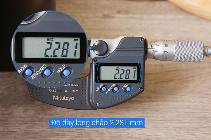 Dày bền - Chảo nhôm chống dính đáy từ 26cm HappyCook OSFP-26IH