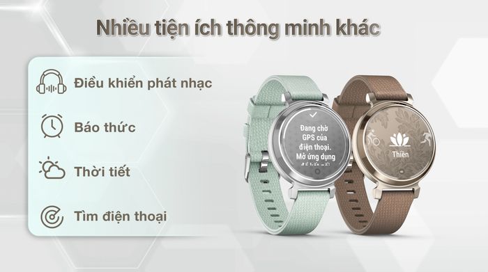 Garmin Lily 2 Classic 34mm dây vải - Tiện ích khác