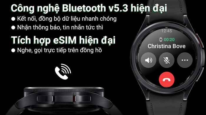 Samsung Galaxy Watch6 Classic LTE 43mm - eSIM