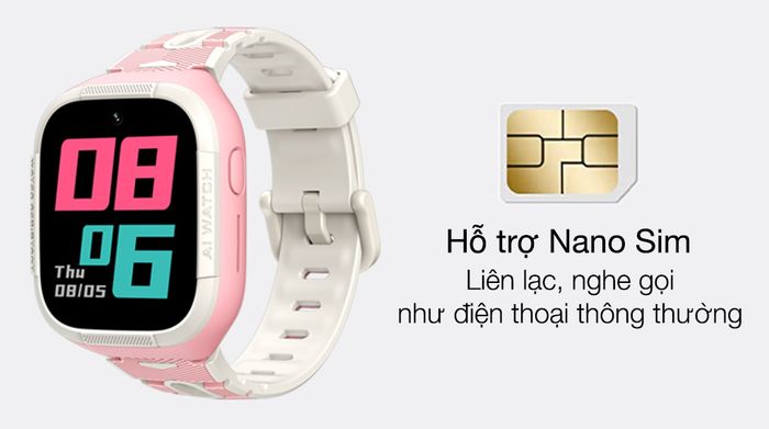 Đồng hồ định vị trẻ em 4G Kidcare S6 - Nano Sim