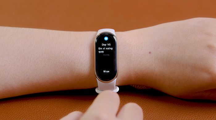Mi Band 8 - Thông báo tin nhắn