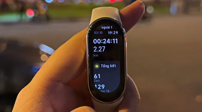Mi Band 8 - Môn đạp xe