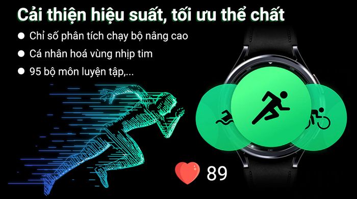 Samsung Galaxy Watch6 Classic LTE 43mm - Cải thiện hiệu suất