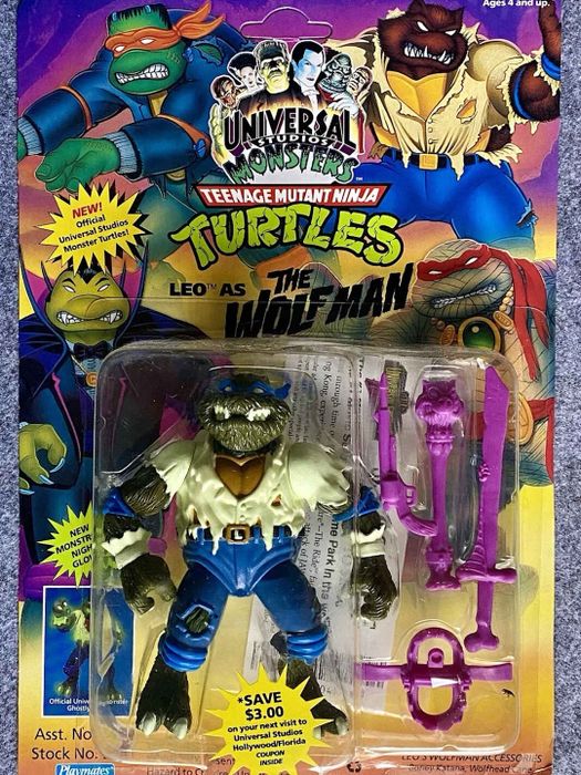 Here’s a look at Universal Monsters Leo as 'The Wolf Man.'