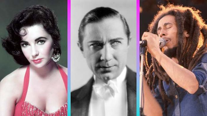 Elizabeth Taylor, Bela Lugosi, and Bob Marley were laid to rest alongside some of their most cherished belongings.