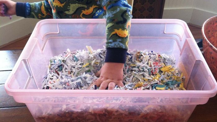 Build a sensory play station