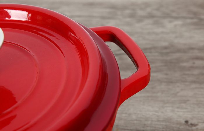 Tay cầm - Nồi gang đúc 20 cm Rapido RK20-RD