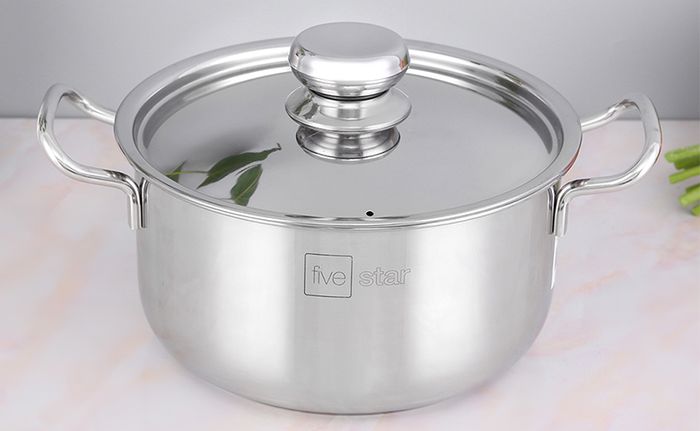 Nồi inox 3 đáy 20 cm Fivestar FSN20-SW