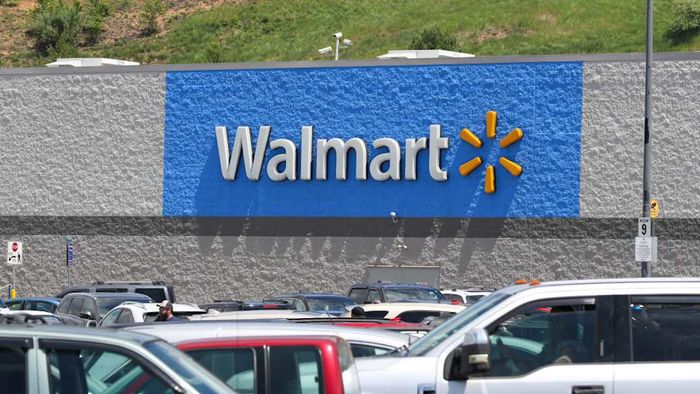 A Walmart store is shown