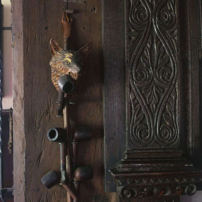 A detail of the architecture at Dorney Court