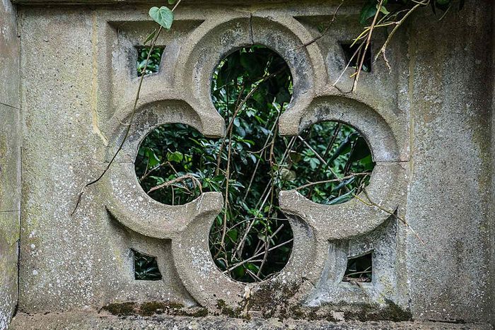 A detail of Knebworth House.