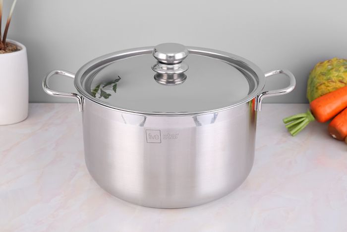 Nồi inox 3 đáy nắp inox Fivestar FSN28-SW 28cm