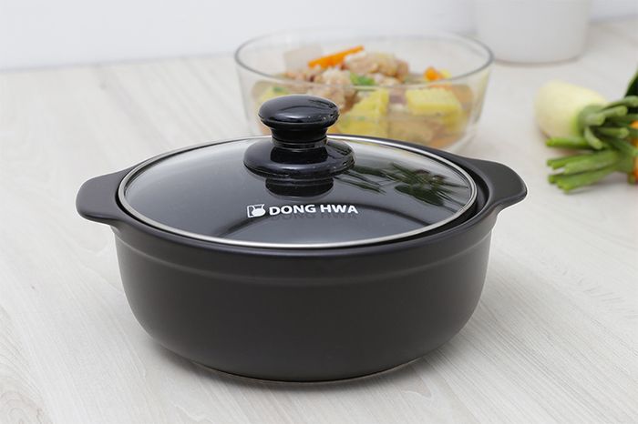 Nồi đất nắp kính 1 lít Tucbeghi G702