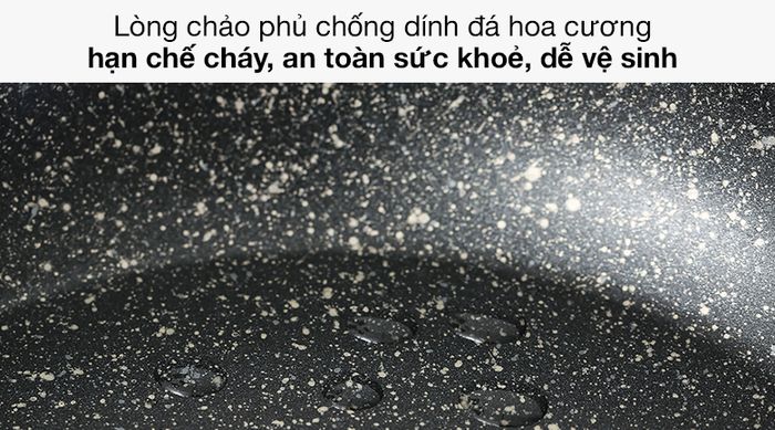 Lòng chảo nhôm chống dính đáy từ 24cm Sunhouse SFP24B