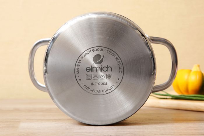 Đáy phẳng 3 lớp - Nồi inox 304 16cm Elmich Tri-Max 2353731