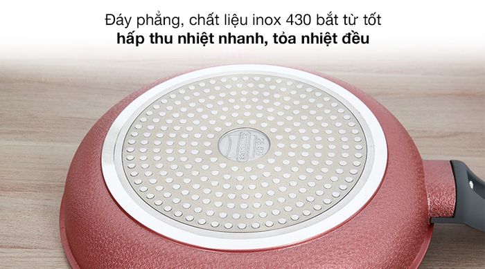 Đáy chảo - Chảo nhôm chống dính đáy từ 28cm Sunhouse SBD28MP