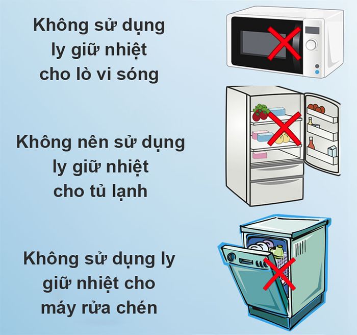Lưu ý sử dụng - Bình giữ nhiệt inox 560ml Delites K560B72