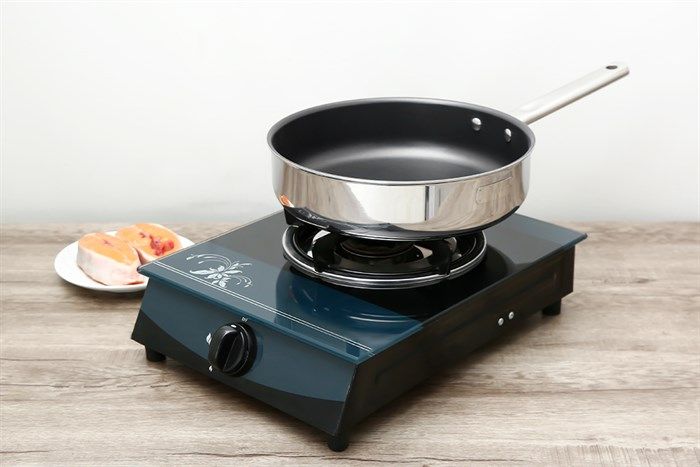 Chảo nhôm chống dính đáy từ 28 cm Tefal Cook Healthy G1340695 - Chảo chịu đến hơn 32.000 lần chà nhám với lớp chống dính vân đá Titanium Non-Stick cực bền