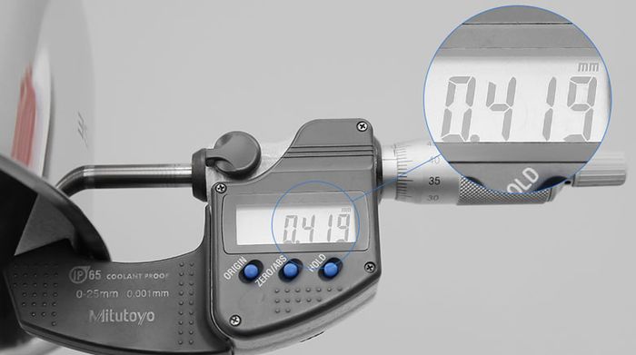 Độ dày thành - Bộ 3 nồi Inox 3 đáy nắp kính Sunhouse SHG306
