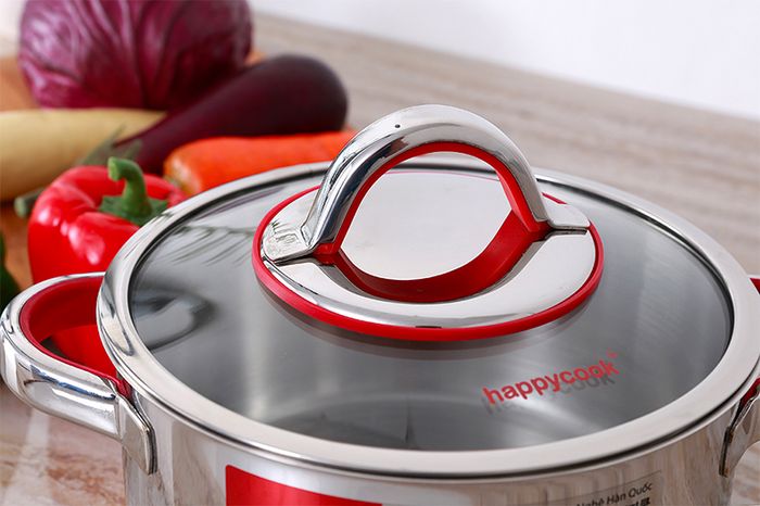 Nồi inox 3 đáy 20cm Happycook HC-20AR