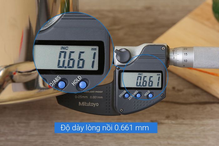 Nồi inox 304 3 đáy 16cm Fivestar N16-304OV nấu ăn tiện lợi cho 2 người.