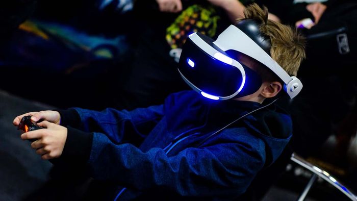 PSVR supports playing regular PlayStation games