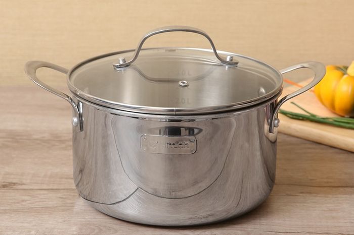 Thiết kế sáng bóng, sang trọng từ mọi góc nhìn - Nồi inox 304 20cm Elmich Tri-Max 2353733