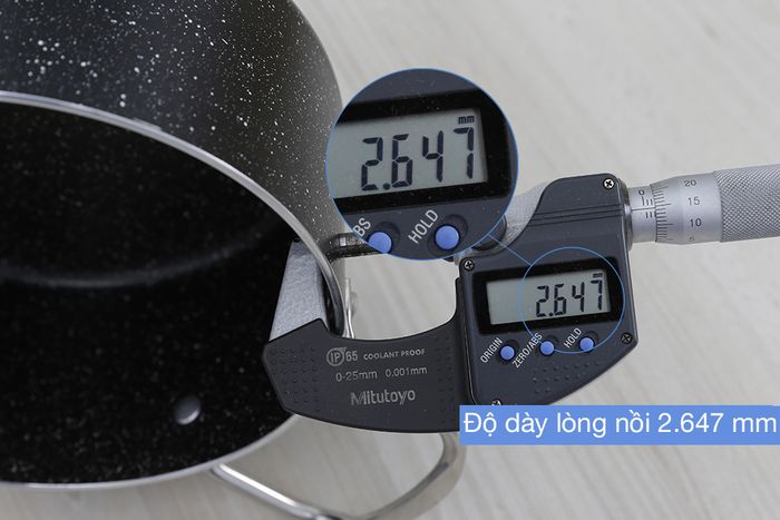 Nồi nhôm đáy từ chống dính 16 cm Delites NDE