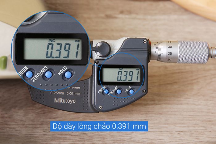 Dày bền - Chảo inox 304 4 đáy chống dính 26cm Fivestar C26-3D