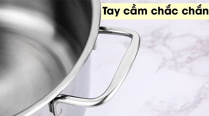 Tay cầm nồi inox 3 đáy
