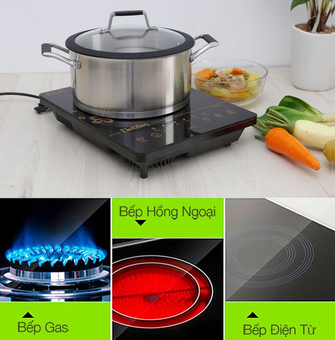 Nồi inox 3 đáy 16 cm Delites 002NTA