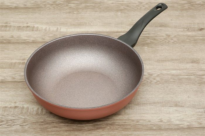 Chảo nhôm sâu chống dính đáy từ 28 cm Tefal Cook Healthy G1348695 - Chảo dạng sâu lòng, đường kính 28 cm chiên được nguyên con cá dưới 1.5 kg