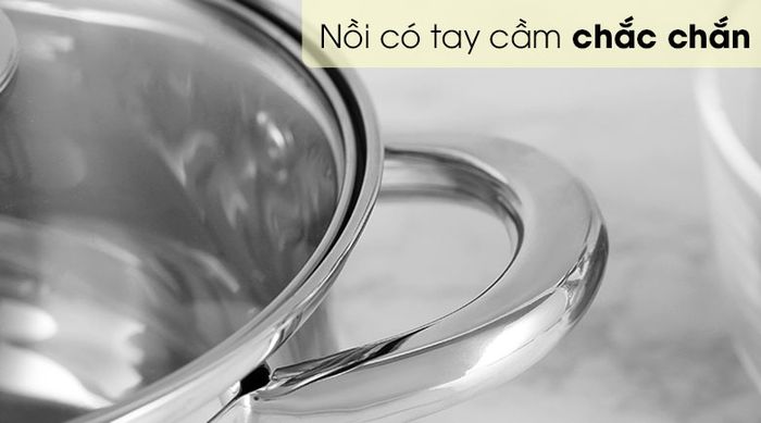 Tay cầm bộ nồi inox