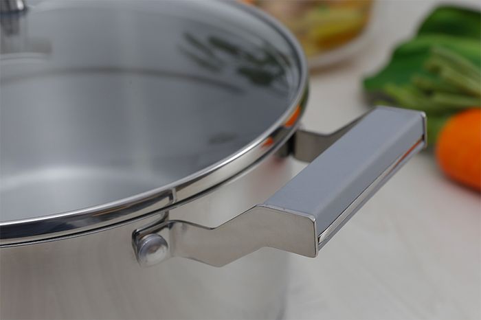 Nồi inox 304 3 đáy Delites 001NTA 24 cm