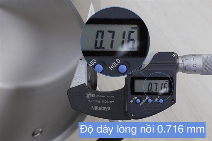 Nồi inox 3 đáy 20 cm DMX NI005