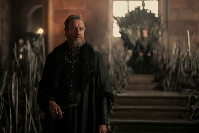 Rhys Ifans in a scene from 'House of the Dragon.'