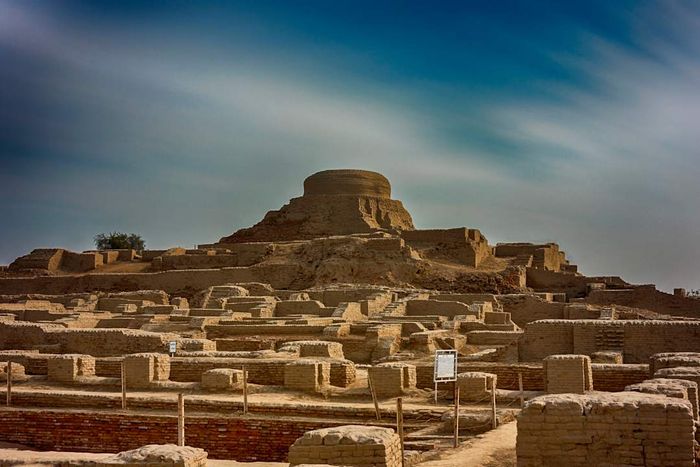 Mohenjo-daro in Pakistan.