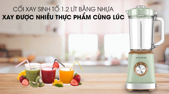 Cối lớn - Máy xay đa năng Sunhouse SHD5315G