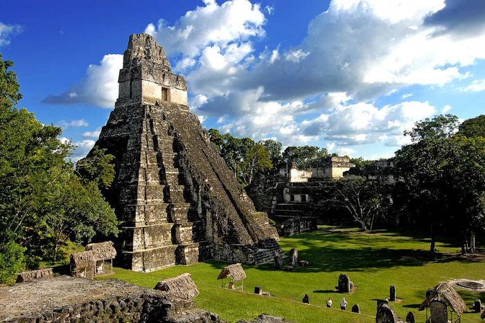 The remnants of Tikal in Guatemala.