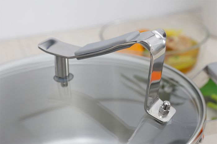 Nồi inox 304 3 đáy Delites 001NTA 24 cm