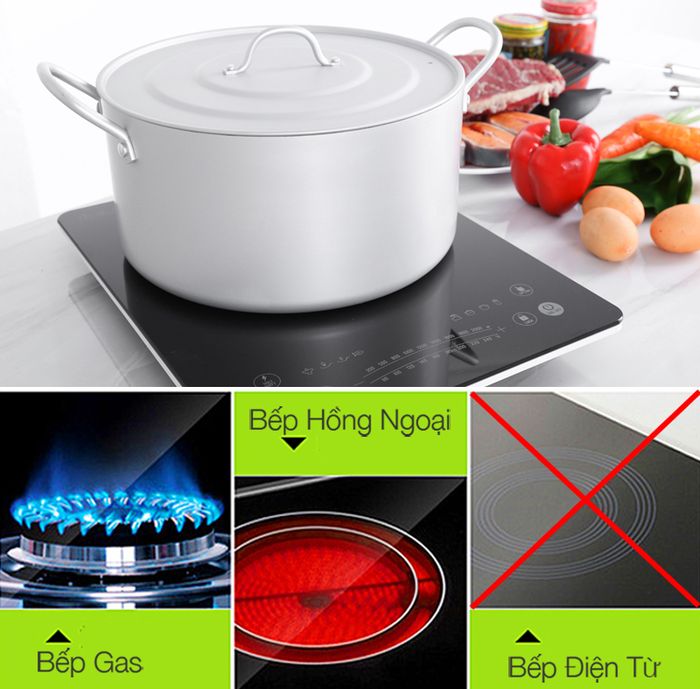 Nồi nhôm oxy hóa mềm Supor HT08008-4