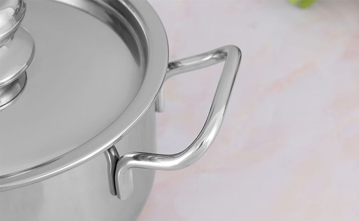 Nồi inox 3 đáy nắp inox Fivestar FSN16-SW 16cm