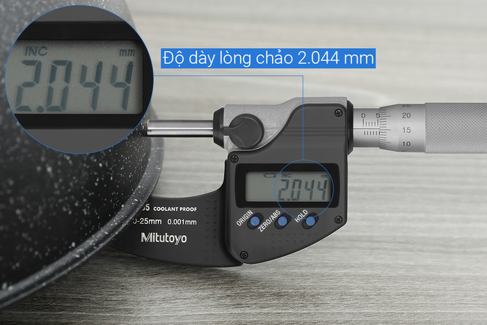 Chảo nhôm Sunhouse sâu chống dính đáy từ 30cm - Độ dày nồi