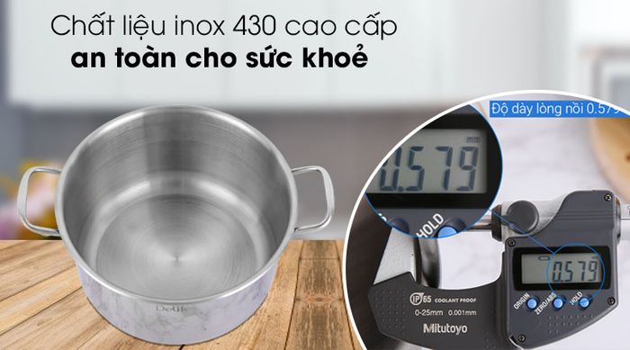 Chất liệu inox 430