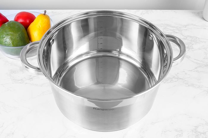 Chất liệu inox 201 - Nồi inox 5 đáy Kangaroo KG876XL
